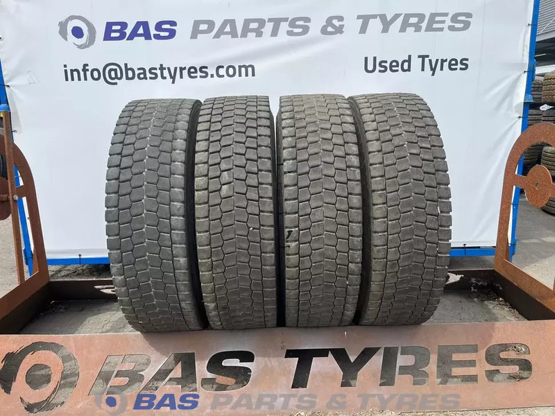 Bridgestone Bridgestone 315/80R22.5 R-DRIVE 001 156/154 M+S 3PMSF gebruikte set - Гума за Камион: слика 1 Bridgestone Bridgestone 315/80R22.5 R-DRIVE 001 156/154 M+S 3PMSF gebruikte set - Гума за Камион: слика 1