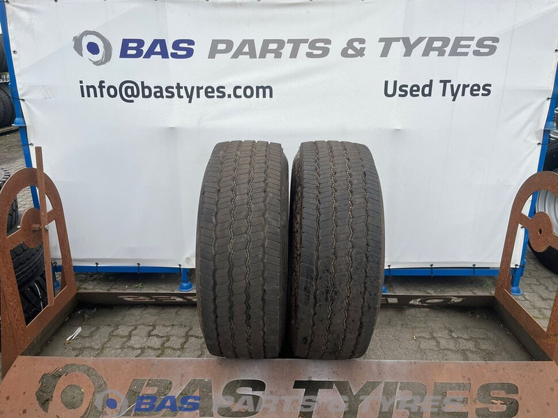 Goodyear Goodyear 385/65R22.5 OMNITRAC S 164 K M+S 3PMSF gebruikte set - Гума за Камион: слика 1 Goodyear Goodyear 385/65R22.5 OMNITRAC S 164 K M+S 3PMSF gebruikte set - Гума за Камион: слика 1