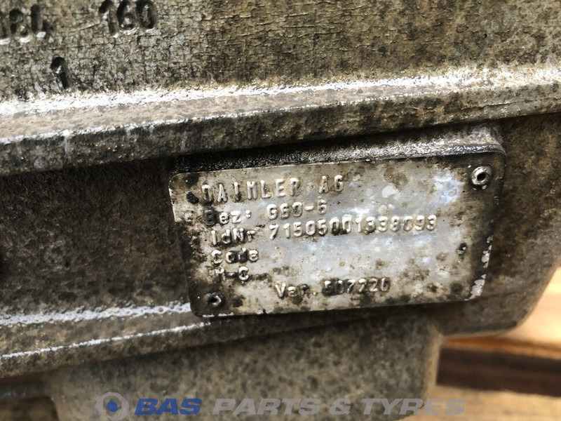 Mercedes-Benz Atego Mercedes G60-6 Versnellingsbak A 001 260 36 00 - Менувач за Камион: слика 5 Mercedes-Benz Atego Mercedes G60-6 Versnellingsbak A 001 260 36 00 - Менувач за Камион: слика 5