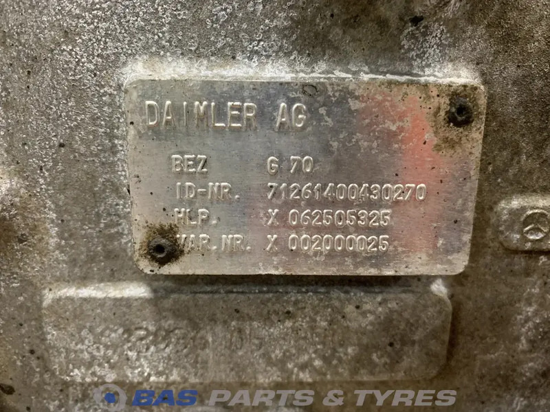 Mercedes-Benz Atego Mercedes G70-6 Powershift 3 Versnellingsbak A 001 260 36 00 - Менувач за Камион: слика 5 Mercedes-Benz Atego Mercedes G70-6 Powershift 3 Versnellingsbak A 001 260 36 00 - Менувач за Камион: слика 5