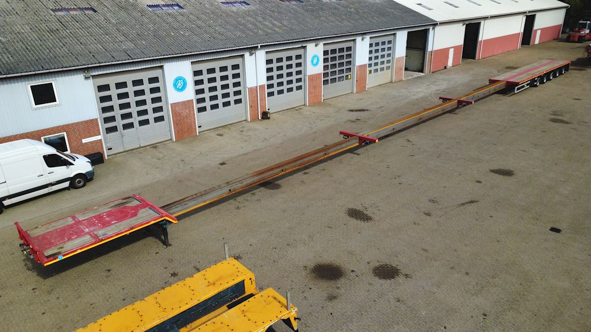 Faymonville SPZ-5AAAX - Полуприколка за низок утовар: слика 1 Faymonville SPZ-5AAAX - Полуприколка за низок утовар: слика 1