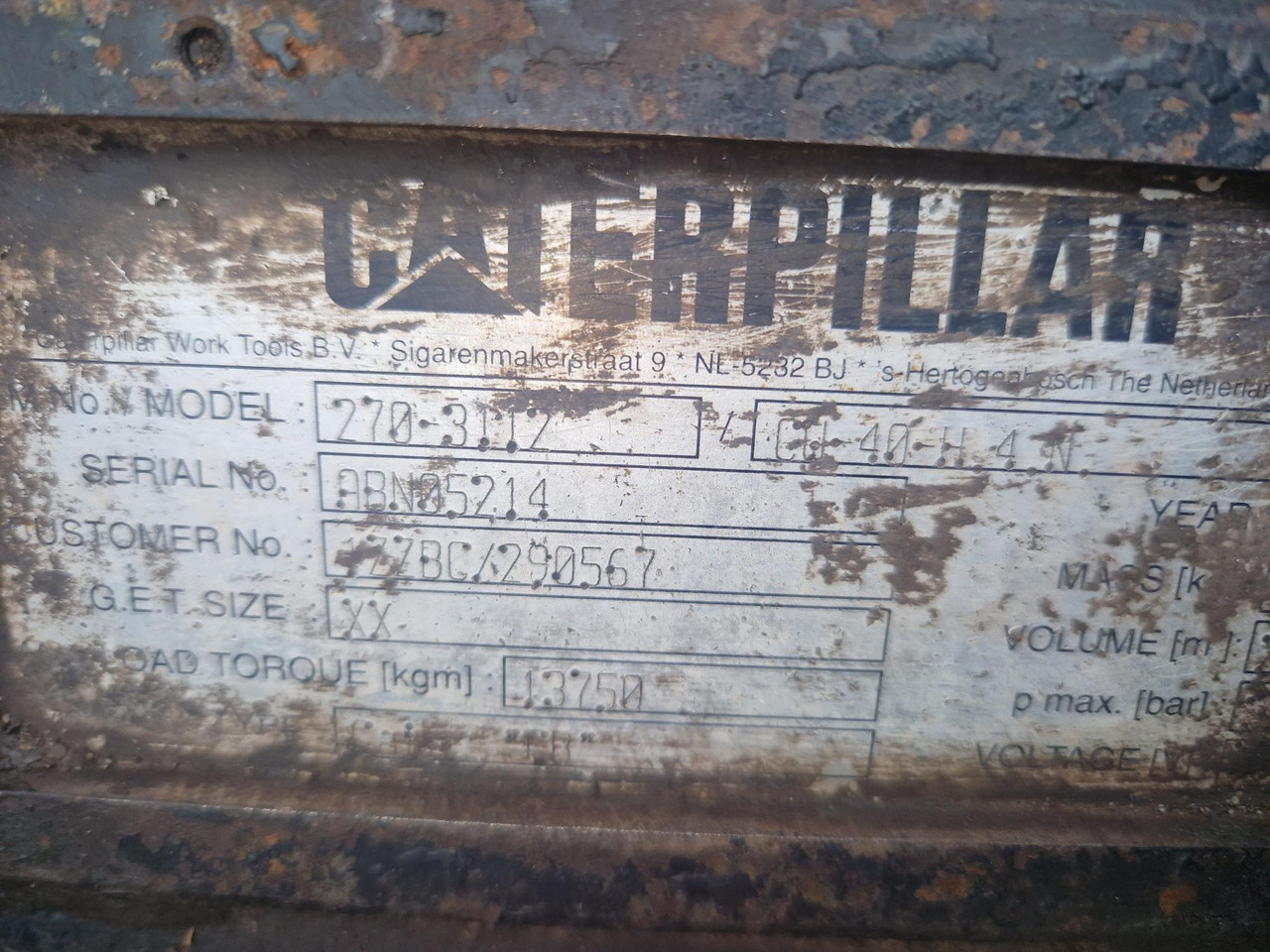 ENGANCHE RAPIDO HIDRAULICO CAT CW40 - Брза спојка за Градежна машина: слика 2 ENGANCHE RAPIDO HIDRAULICO CAT CW40 - Брза спојка за Градежна машина: слика 2