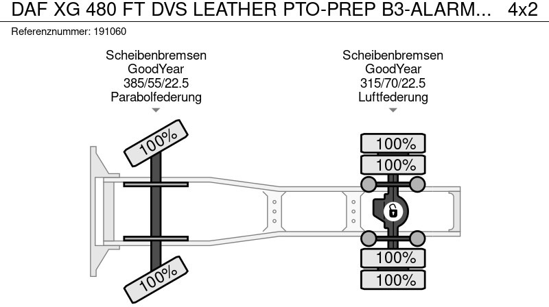 DAF XG 480 FT DVS LEATHER PTO-PREP B3-ALARM SILVER METALLIC (J5320MESI) VECTO 2 - COMING SOON - Камион влекач: слика 2 DAF XG 480 FT DVS LEATHER PTO-PREP B3-ALARM SILVER METALLIC (J5320MESI) VECTO 2 - COMING SOON - Камион влекач: слика 2