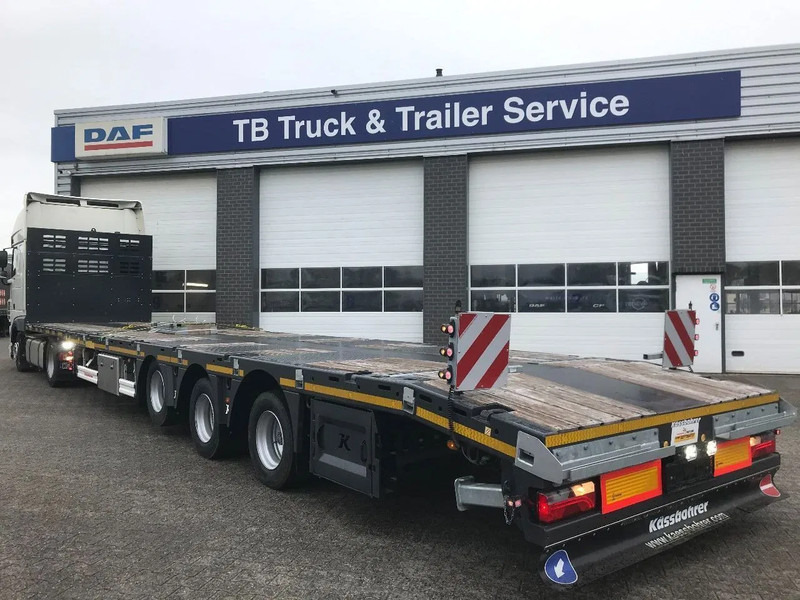 Kässbohrer SPA M 3 / 1N - 18 / 27 Uitschuifbare MEGA oplegger - Полуприколка платформа: слика 2 Kässbohrer SPA M 3 / 1N - 18 / 27 Uitschuifbare MEGA oplegger - Полуприколка платформа: слика 2