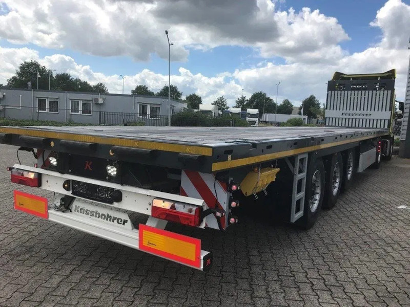Kässbohrer SPS H 3 / ON - 18 / 27 Heavy Duty vlakke oplegger - Полуприколка платформа: слика 1 Kässbohrer SPS H 3 / ON - 18 / 27 Heavy Duty vlakke oplegger - Полуприколка платформа: слика 1