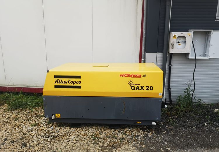 Agregat prądotwórczy Atlas Copco QAX 20 2005 Agregat (Genrtator) prądotwórczy Atlas Copco - Генераторска поставка: слика 1 Agregat prądotwórczy Atlas Copco QAX 20 2005 Agregat (Genrtator) prądotwórczy Atlas Copco - Генераторска поставка: слика 1