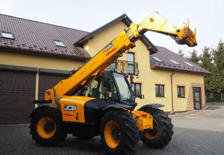 Ładowarka JCB 595-95 2008 - Телескопски ракувач: слика 1 Ładowarka JCB 595-95 2008 - Телескопски ракувач: слика 1