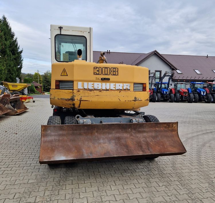 Багер Pozostałe części Liebherr Liebherr A308 1999 Koparka kołowa Liebherr 308: слика 7