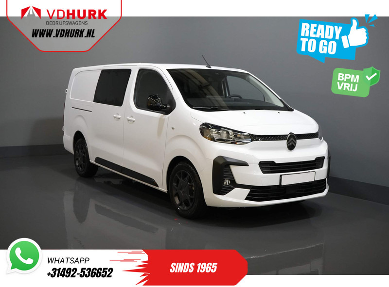 Citroën Jumpy 2.0 HDI 180 pk Aut. DC Dubbel Cabine BPM VRIJ! 2x Schuifdeur/ Virtual Cockpit/ Navi/ Carplay/ Camera/ PDC/ Cruise/ Trekhaak/ Air - Мало комбе, Комби со двојна кабина: слика 1 Citroën Jumpy 2.0 HDI 180 pk Aut. DC Dubbel Cabine BPM VRIJ! 2x Schuifdeur/ Virtual Cockpit/ Navi/ Carplay/ Camera/ PDC/ Cruise/ Trekhaak/ Air - Мало комбе, Комби со двојна кабина: слика 1