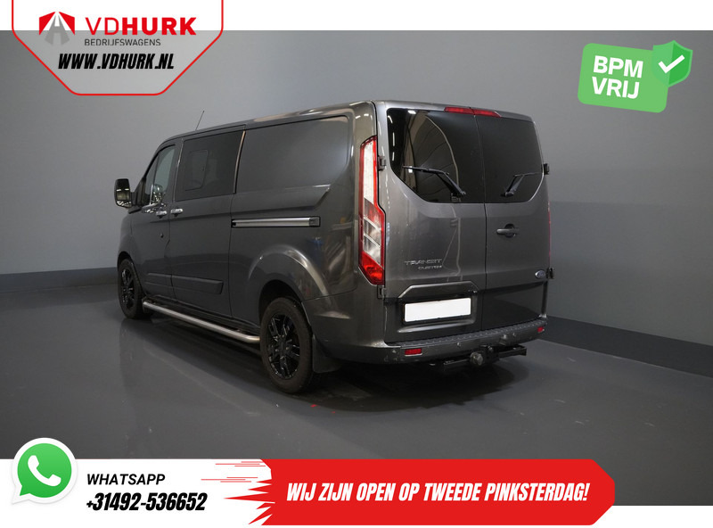 Ford Transit Custom 2.0 TDCI 170 pk E6 Aut. L2 Limited DC Dubbel Cabine BPM VRIJ 2x Schuifdeur/ Stoelverw./ Navi/ Cruise/ Camera/ PDC/ Trekhaak - Мало комбе, Комби со двојна кабина: слика 2 Ford Transit Custom 2.0 TDCI 170 pk E6 Aut. L2 Limited DC Dubbel Cabine BPM VRIJ 2x Schuifdeur/ Stoelverw./ Navi/ Cruise/ Camera/ PDC/ Trekhaak - Мало комбе, Комби со двојна кабина: слика 2