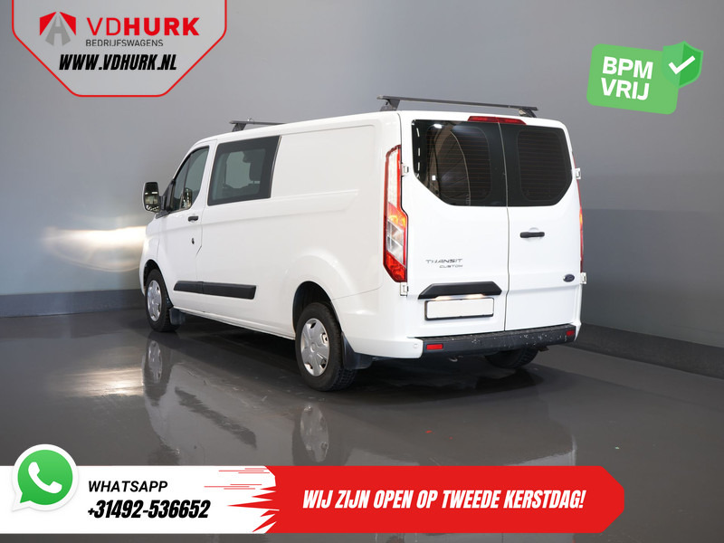 Ford Transit Custom 2.0 TDCI L2 Trend DC Dubbel Cabine BPM VRIJ! Stoelverw./ Carplay/ 2.7t Trekverm./ Navi/ PDC/ Cruise - Мало комбе, Комби со двојна кабина: слика 2 Ford Transit Custom 2.0 TDCI L2 Trend DC Dubbel Cabine BPM VRIJ! Stoelverw./ Carplay/ 2.7t Trekverm./ Navi/ PDC/ Cruise - Мало комбе, Комби со двојна кабина: слика 2