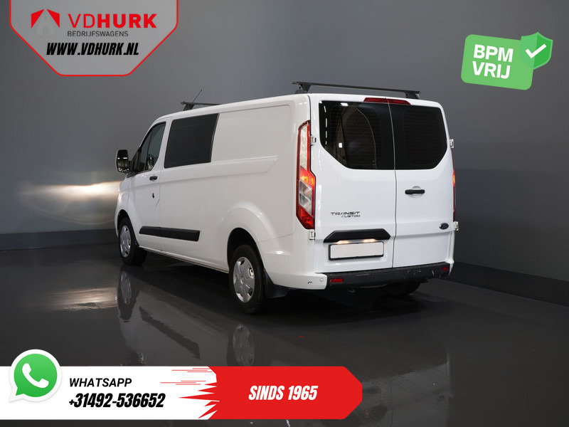 Ford Transit Custom 2.0 TDCI L2 Trend DC Dubbel Cabine BPM VRIJ! Stoelverw./ Carplay/ 2.7t Trekverm./ Navi/ PDC/ Cruise - Мало комбе, Комби со двојна кабина: слика 2 Ford Transit Custom 2.0 TDCI L2 Trend DC Dubbel Cabine BPM VRIJ! Stoelverw./ Carplay/ 2.7t Trekverm./ Navi/ PDC/ Cruise - Мало комбе, Комби со двојна кабина: слика 2
