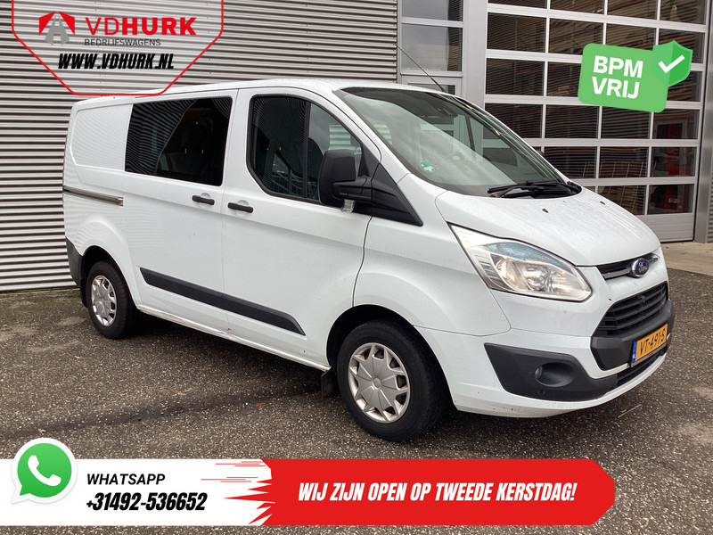 Ford Transit Custom 2.2 TDCI Trend DC Dubbel Cabine EXPORT 6 Pers./ Navi/ Camera/ Cruise/ Airco / PDC V+A/ Trekhaak - Мало комбе, Комби со двојна кабина: слика 1 Ford Transit Custom 2.2 TDCI Trend DC Dubbel Cabine EXPORT 6 Pers./ Navi/ Camera/ Cruise/ Airco / PDC V+A/ Trekhaak - Мало комбе, Комби со двојна кабина: слика 1