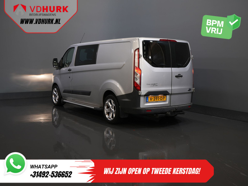 Ford Transit Custom 2.2 TDCI Trend Dubbel Cabine DC L2 BPM VRIJ! NL Auto/ Leder/ Stoelverw./ Camera/ PDC/ LMV/ Sidesteps - Мало комбе, Комби со двојна кабина: слика 2 Ford Transit Custom 2.2 TDCI Trend Dubbel Cabine DC L2 BPM VRIJ! NL Auto/ Leder/ Stoelverw./ Camera/ PDC/ LMV/ Sidesteps - Мало комбе, Комби со двојна кабина: слика 2