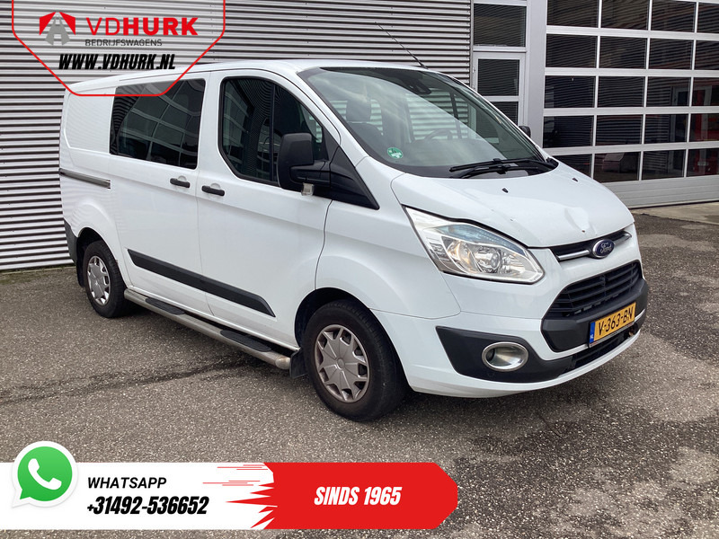 Ford Transit Custom 2.2 TDCI Trend Dubbel Cabine EXPORT Cruise/ Camera/ PDC/ Sidebars/ Airco - Мало комбе, Комби со двојна кабина: слика 1 Ford Transit Custom 2.2 TDCI Trend Dubbel Cabine EXPORT Cruise/ Camera/ PDC/ Sidebars/ Airco - Мало комбе, Комби со двојна кабина: слика 1