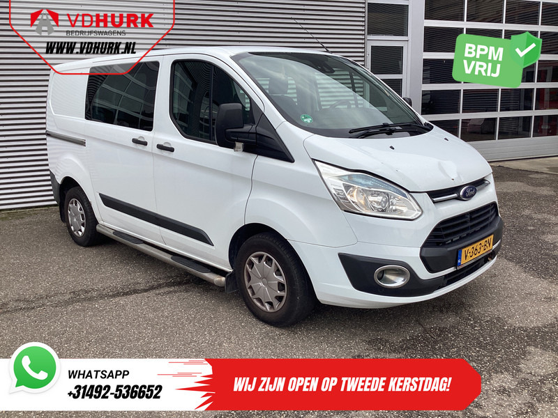 Ford Transit Custom 2.2 TDCI Trend Dubbel Cabine EXPORT Cruise/ Camera/ PDC/ Sidebars/ Airco - Мало комбе, Комби со двојна кабина: слика 1 Ford Transit Custom 2.2 TDCI Trend Dubbel Cabine EXPORT Cruise/ Camera/ PDC/ Sidebars/ Airco - Мало комбе, Комби со двојна кабина: слика 1