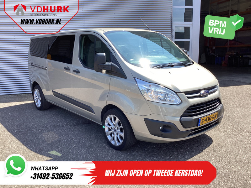 Ford Transit Custom Tourneo 2.0 TDCI 130 pk L2 EXPORT EUR6 9 Pers/ 9P/ Airco/ Cruise/ PDC/ LMV/ Trekhaak - Минибус, Патничко комбе: слика 1 Ford Transit Custom Tourneo 2.0 TDCI 130 pk L2 EXPORT EUR6 9 Pers/ 9P/ Airco/ Cruise/ PDC/ LMV/ Trekhaak - Минибус, Патничко комбе: слика 1