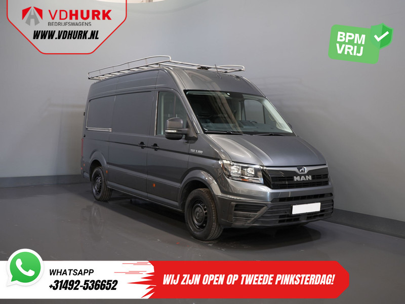 MAN TGE 35 2.0 180 pk DSG Aut. L3H3 BPM VRIJ! Imperiaal+Ladder/ Carplay/ Gev.stoel/ Inrichting/ Camera/ PDC/ Cruise/ Trekhaak/ Airco - Товарно комбе: слика 1 MAN TGE 35 2.0 180 pk DSG Aut. L3H3 BPM VRIJ! Imperiaal+Ladder/ Carplay/ Gev.stoel/ Inrichting/ Camera/ PDC/ Cruise/ Trekhaak/ Airco - Товарно комбе: слика 1