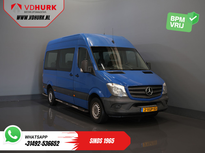 Mercedes-Benz Sprinter 213 2.2 CDI Aut. L2H2 9 Persoons EXPORT Incl. BTW&BPM €13.915,- Airco/ PDC V+A/ Side & Rearbar - Минибус, Патничко комбе: слика 1 Mercedes-Benz Sprinter 213 2.2 CDI Aut. L2H2 9 Persoons EXPORT Incl. BTW&BPM €13.915,- Airco/ PDC V+A/ Side & Rearbar - Минибус, Патничко комбе: слика 1