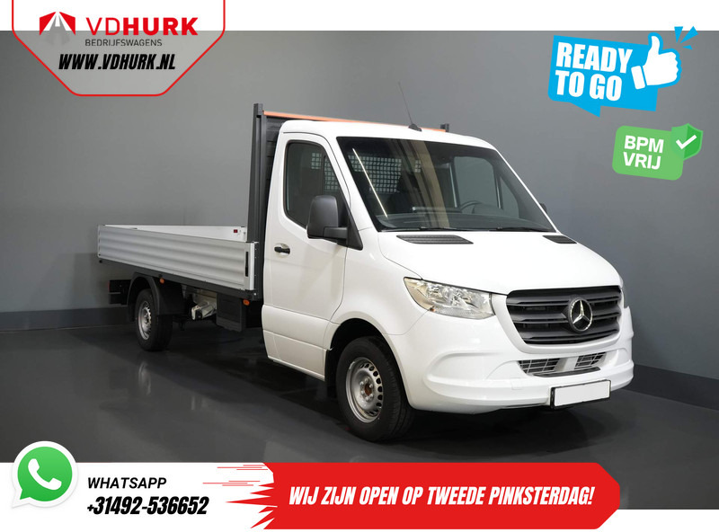 Mercedes-Benz Sprinter 317 CDI Aut. L3 Open laadbak/ 3.5t Trekverm./ MBUX/ 4.3m bak/ Stoelverw./ Cruise/ Trekhaak - Комбе со отворен сандак: слика 1 Mercedes-Benz Sprinter 317 CDI Aut. L3 Open laadbak/ 3.5t Trekverm./ MBUX/ 4.3m bak/ Stoelverw./ Cruise/ Trekhaak - Комбе со отворен сандак: слика 1