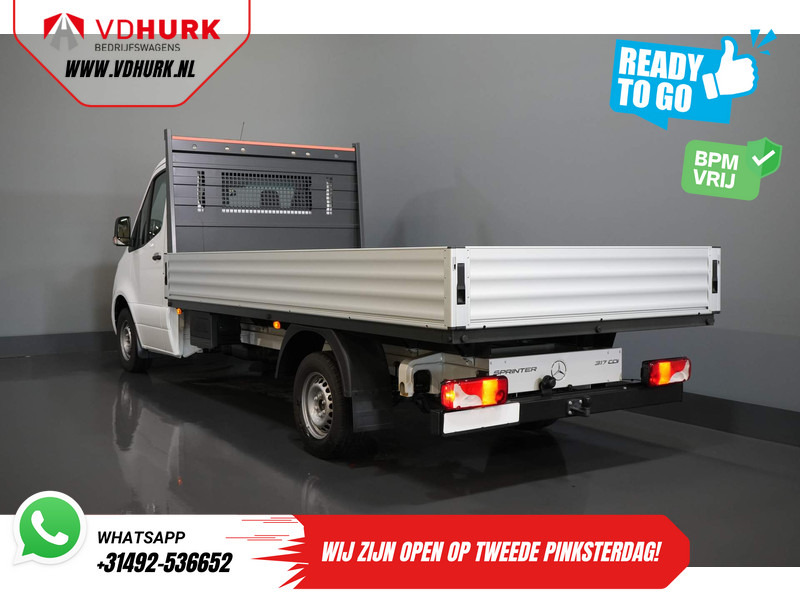 Mercedes-Benz Sprinter 317 CDI Aut. L3 Open laadbak/ 3.5t Trekverm./ MBUX/ 4.3m bak/ Stoelverw./ Cruise/ Trekhaak - Комбе со отворен сандак: слика 2 Mercedes-Benz Sprinter 317 CDI Aut. L3 Open laadbak/ 3.5t Trekverm./ MBUX/ 4.3m bak/ Stoelverw./ Cruise/ Trekhaak - Комбе со отворен сандак: слика 2