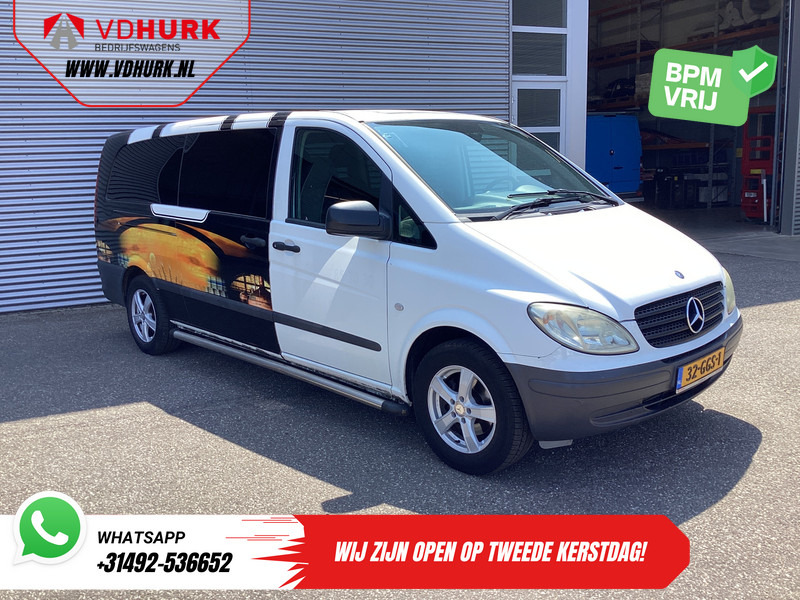 Mercedes-Benz Vito 109 CDI L3 EXPORT ONLY (€7.744,- Incl. BTW/BPM Vrij!) 9 Persoons/ Kombi/ Combi/ 9P/ Sidebars/ Camera/ Trekhaak/ Airco - Минибус, Патничко комбе: слика 1 Mercedes-Benz Vito 109 CDI L3 EXPORT ONLY (€7.744,- Incl. BTW/BPM Vrij!) 9 Persoons/ Kombi/ Combi/ 9P/ Sidebars/ Camera/ Trekhaak/ Airco - Минибус, Патничко комбе: слика 1
