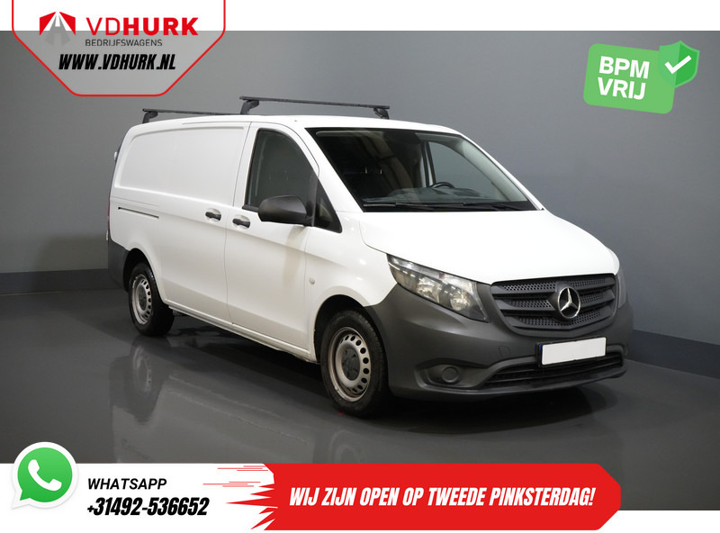 Mercedes-Benz Vito 116 CDI Aut. L2 RWD BPM VRIJ! Standkachel/ Navi/ Stoelverw./ Carplay/ Camera/ Cruise/ Trekhaak/ Airco - Мало комбе: слика 1 Mercedes-Benz Vito 116 CDI Aut. L2 RWD BPM VRIJ! Standkachel/ Navi/ Stoelverw./ Carplay/ Camera/ Cruise/ Trekhaak/ Airco - Мало комбе: слика 1