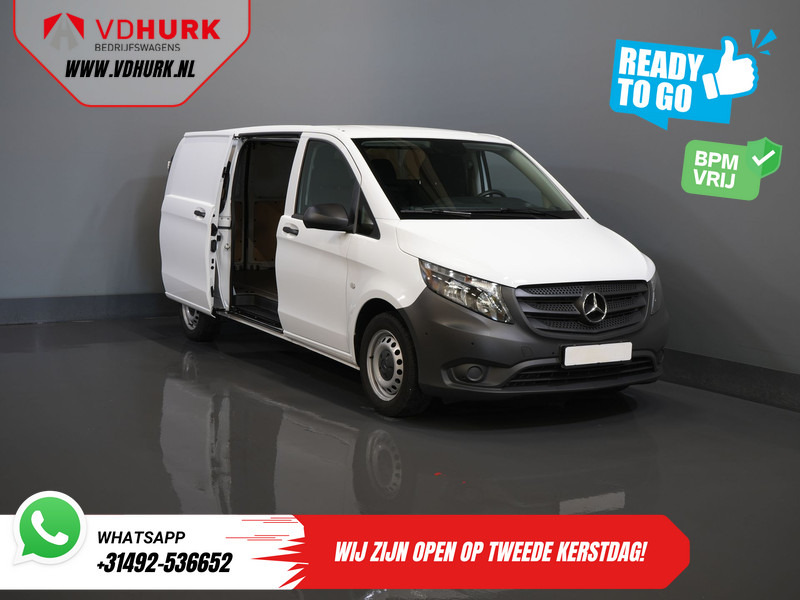 Мало комбе Mercedes-Benz Vito 116 CDI Aut. L3 XL BPM VRIJ! Carplay/ Stoelverw./ 270Gr. Deuren/ Cruise/ Airco/ Navi/ Camera/ PDC: слика 9