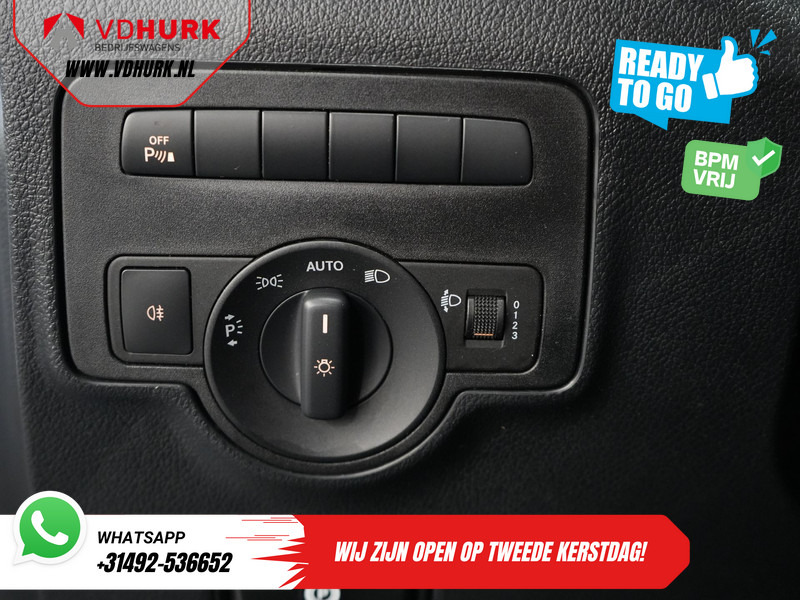 Мало комбе Mercedes-Benz Vito 116 CDI Aut. L3 XL BPM VRIJ! Carplay/ Stoelverw./ 270Gr. Deuren/ Cruise/ Airco/ Navi/ Camera/ PDC: слика 18