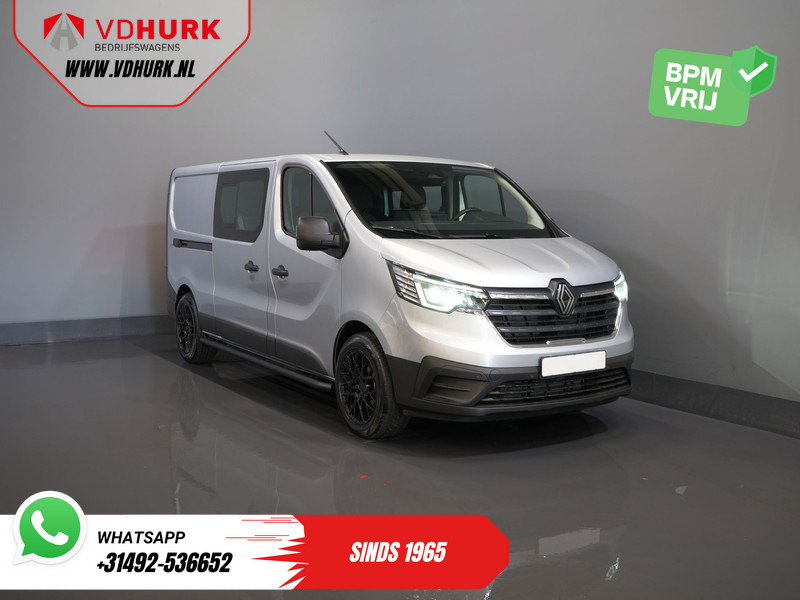 Renault Trafic 2.0 dCi 130 pk L2 BPM VRIJ! DC Dubbel Cabine LED/ 2xSchuifdeur/ Navi/ Carplay/ Camera/ PDC/ Cruise - Мало комбе, Комби со двојна кабина: слика 1 Renault Trafic 2.0 dCi 130 pk L2 BPM VRIJ! DC Dubbel Cabine LED/ 2xSchuifdeur/ Navi/ Carplay/ Camera/ PDC/ Cruise - Мало комбе, Комби со двојна кабина: слика 1
