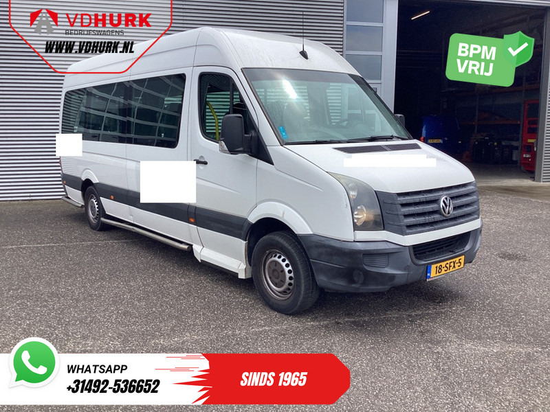 Volkswagen Crafter 35 2.0 TDI L3H2 EXPORT ONLY! €9.559 incl BTW/BPM Rolstoellift/ 9 Pers/ 9P/ Sidebars/ Rearbar/ Airco - Минибус, Патничко комбе: слика 1 Volkswagen Crafter 35 2.0 TDI L3H2 EXPORT ONLY! €9.559 incl BTW/BPM Rolstoellift/ 9 Pers/ 9P/ Sidebars/ Rearbar/ Airco - Минибус, Патничко комбе: слика 1