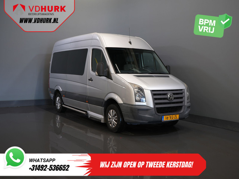 Volkswagen Crafter 35 2.5 TDI L2H2 MARGE EXPORT ONLY NL Auto/ APK 7-2026/ 5 Zyl./ Combi/ 9 Persoons/ Kombi/ 9P/ Sidebars/ Airco/ Rolstoellift - Минибус, Патничко комбе: слика 1 Volkswagen Crafter 35 2.5 TDI L2H2 MARGE EXPORT ONLY NL Auto/ APK 7-2026/ 5 Zyl./ Combi/ 9 Persoons/ Kombi/ 9P/ Sidebars/ Airco/ Rolstoellift - Минибус, Патничко комбе: слика 1