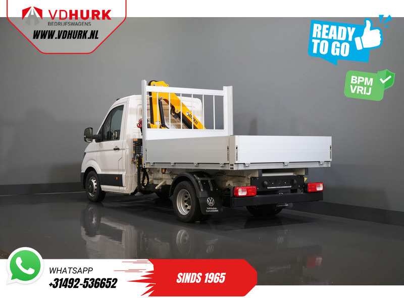 Volkswagen Crafter 50 165 pk Effer 352S Kraan/ Crane/ Kran/ Autokran/ PTO/ Open laadbak/ Dubbel Lucht - Комбе со отворен сандак: слика 3 Volkswagen Crafter 50 165 pk Effer 352S Kraan/ Crane/ Kran/ Autokran/ PTO/ Open laadbak/ Dubbel Lucht - Комбе со отворен сандак: слика 3