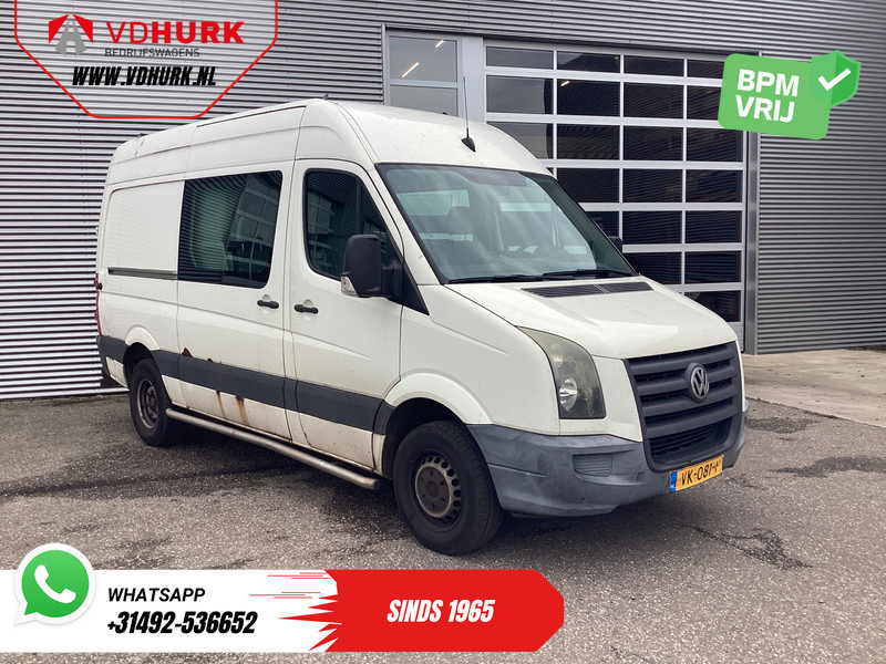 Volkswagen Crafter 50 2.5 TDI Aut. L2H2 DC Dubbel Cabine EXPORT 5 cil/ 3.5t Trekverm./ Airco/ 6 Pers./ 270Gr.Deuren/ Trekhaak - Товарно комбе, Комби со двојна кабина: слика 1 Volkswagen Crafter 50 2.5 TDI Aut. L2H2 DC Dubbel Cabine EXPORT 5 cil/ 3.5t Trekverm./ Airco/ 6 Pers./ 270Gr.Deuren/ Trekhaak - Товарно комбе, Комби со двојна кабина: слика 1