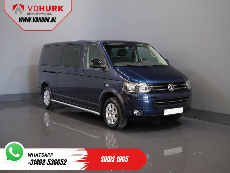 Volkswagen Transporter 2.0 TDI 140 pk DSG Aut. L2 DC Dubbel Cabine Rijdt Goed/ NL Auto/ Cruise/ Camera/ PDC/ Trekhaak - Мало комбе, Комби со двојна кабина: слика 1 Volkswagen Transporter 2.0 TDI 140 pk DSG Aut. L2 DC Dubbel Cabine Rijdt Goed/ NL Auto/ Cruise/ Camera/ PDC/ Trekhaak - Мало комбе, Комби со двојна кабина: слика 1