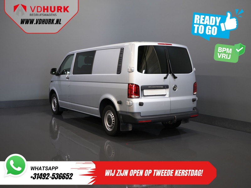 Volkswagen Transporter T6.1 2.0 TDI 150 pk DSG Aut. L2 DC BPM VRIJ! Dubbel Cabine 6 Pers./ Lage KM!/ Adapt.Cruise/ 270Gr. Deuren/ Navi/ Carplay/ Trekha - Товарно комбе, Комби со двојна кабина: слика 2 Volkswagen Transporter T6.1 2.0 TDI 150 pk DSG Aut. L2 DC BPM VRIJ! Dubbel Cabine 6 Pers./ Lage KM!/ Adapt.Cruise/ 270Gr. Deuren/ Navi/ Carplay/ Trekha - Товарно комбе, Комби со двојна кабина: слика 2