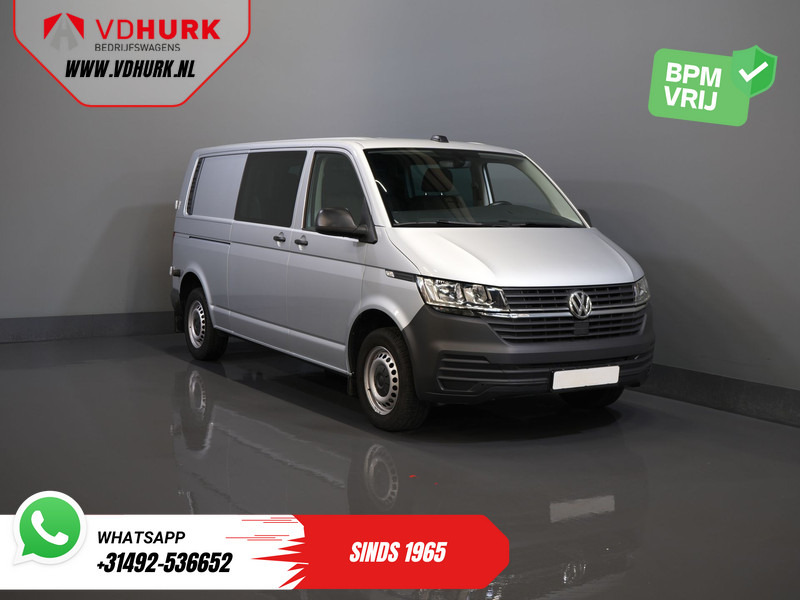 Volkswagen Transporter T6.1 2.0 TDI 150 pk DSG Aut. L2 DC BPM VRIJ! Dubbel Cabine 6 Pers./ Lage KM!/ Adapt.Cruise/ Navi/ Carplay/ Trekhaak - Товарно комбе, Комби со двојна кабина: слика 1 Volkswagen Transporter T6.1 2.0 TDI 150 pk DSG Aut. L2 DC BPM VRIJ! Dubbel Cabine 6 Pers./ Lage KM!/ Adapt.Cruise/ Navi/ Carplay/ Trekhaak - Товарно комбе, Комби со двојна кабина: слика 1