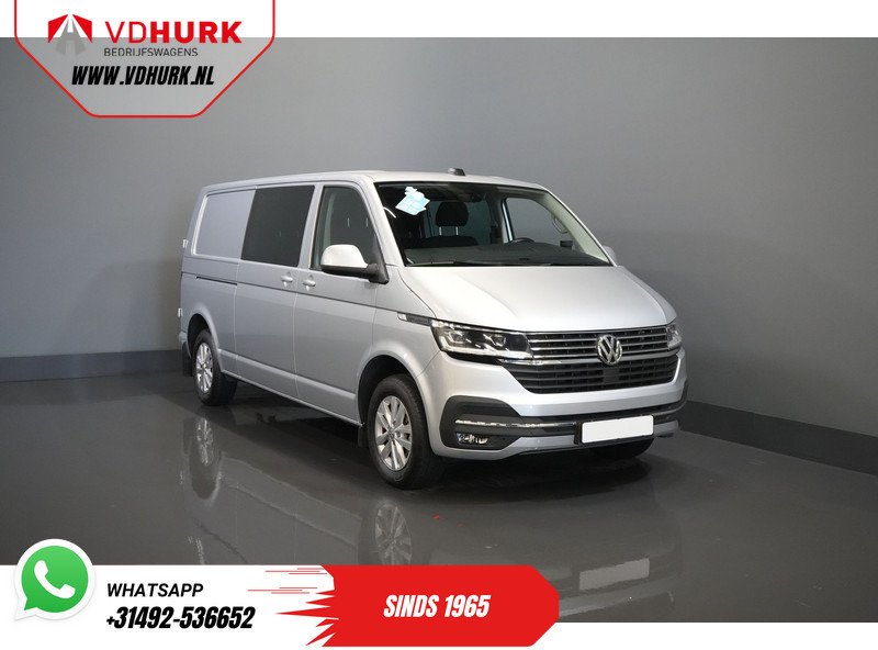 Volkswagen Transporter T6.1 2.0 TDI 150 pk DSG Aut. L2 DC Dubbel Cabine Highline BPM VRIJ! Adapt.Cruise/ LED/ 2xSchuifdeur/ Standkachel/ Carplay/ Stoel - Мало комбе, Комби со двојна кабина: слика 1 Volkswagen Transporter T6.1 2.0 TDI 150 pk DSG Aut. L2 DC Dubbel Cabine Highline BPM VRIJ! Adapt.Cruise/ LED/ 2xSchuifdeur/ Standkachel/ Carplay/ Stoel - Мало комбе, Комби со двојна кабина: слика 1