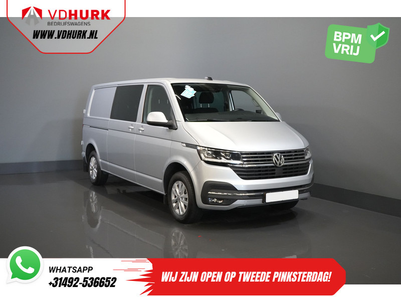 Volkswagen Transporter T6.1 2.0 TDI 150 pk DSG Aut. L2 DC Dubbel Cabine Highline BPM VRIJ! Adapt.Cruise/ LED/ 2xSchuifdeur/ Standkachel/ Carplay/ Stoel - Мало комбе, Комби со двојна кабина: слика 1 Volkswagen Transporter T6.1 2.0 TDI 150 pk DSG Aut. L2 DC Dubbel Cabine Highline BPM VRIJ! Adapt.Cruise/ LED/ 2xSchuifdeur/ Standkachel/ Carplay/ Stoel - Мало комбе, Комби со двојна кабина: слика 1