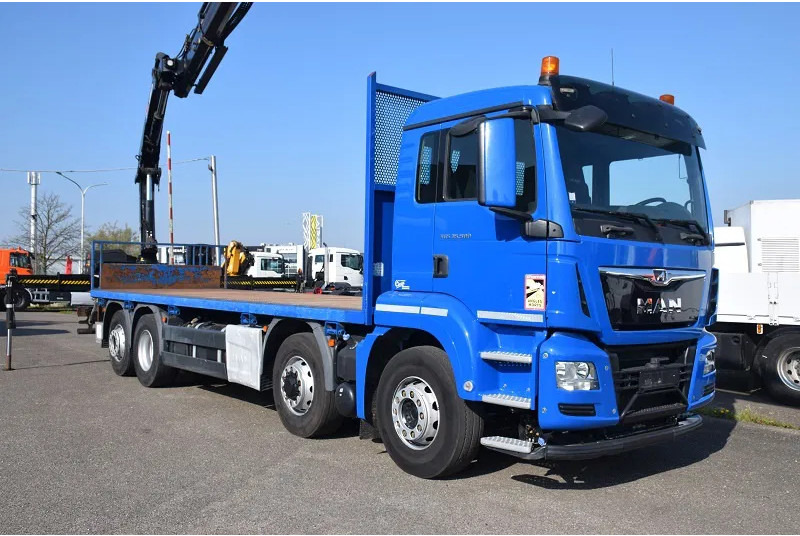MAN TGS 35.500 Hydrodrive - Камион со кран: слика 1 MAN TGS 35.500 Hydrodrive - Камион со кран: слика 1