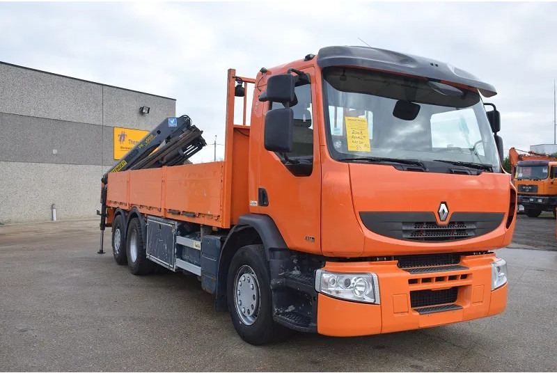 Renault Premium 410 - Камион со платформа, Камион со кран: слика 5 Renault Premium 410 - Камион со платформа, Камион со кран: слика 5