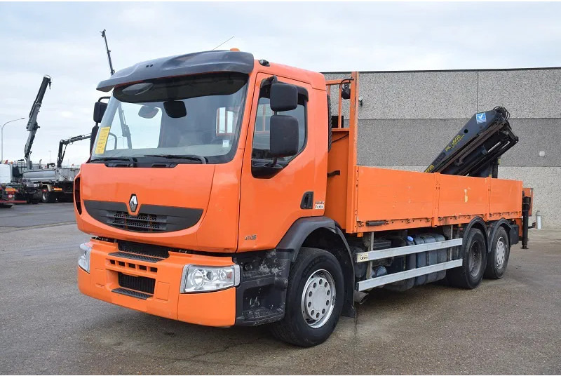 Renault Premium 410 - Камион со платформа, Камион со кран: слика 2 Renault Premium 410 - Камион со платформа, Камион со кран: слика 2