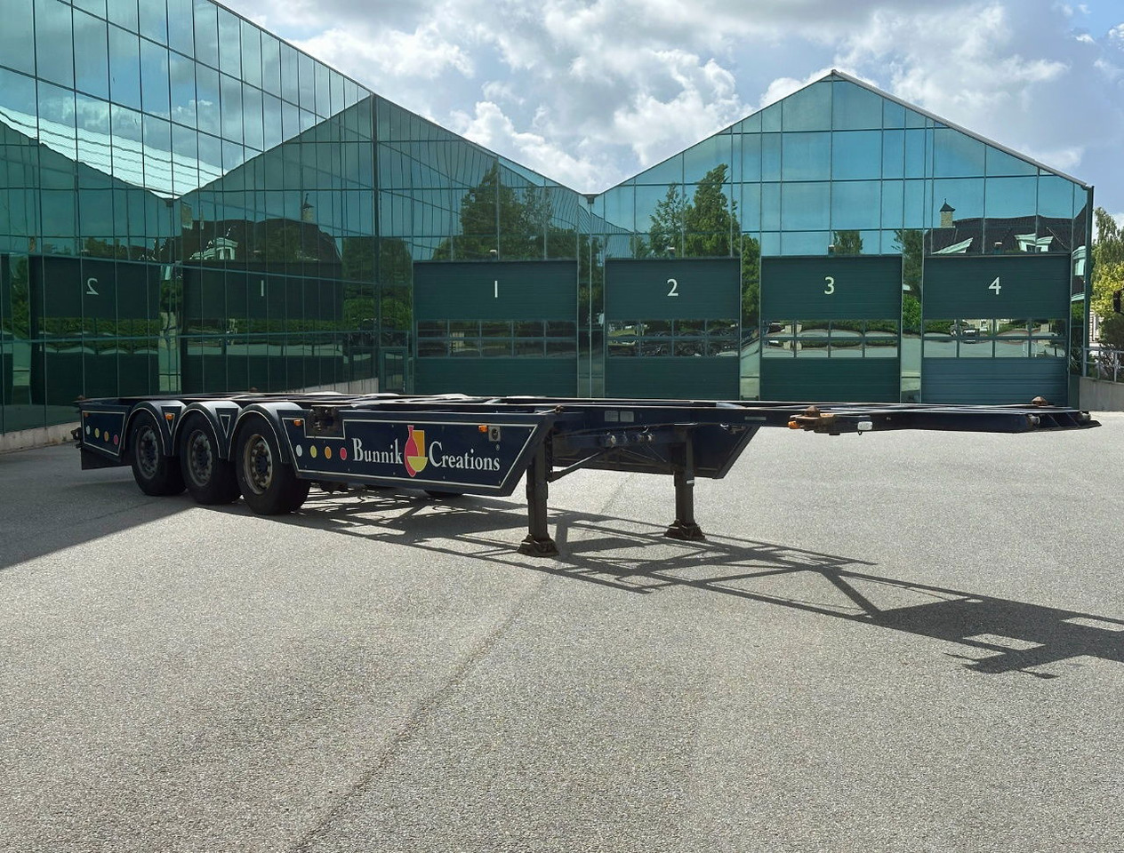 Burg BPO 13-27 Ccxlx 40" Galvanised Super Chassis SAF Axles Disc Brakes 2x Lift Axles 3 Pieces IN Stock Super Condition - Транспортер на контејнер/ Полуприколка со променливо тело: слика 5 Burg BPO 13-27 Ccxlx 40" Galvanised Super Chassis SAF Axles Disc Brakes 2x Lift Axles 3 Pieces IN Stock Super Condition - Транспортер на контејнер/ Полуприколка со променливо тело: слика 5