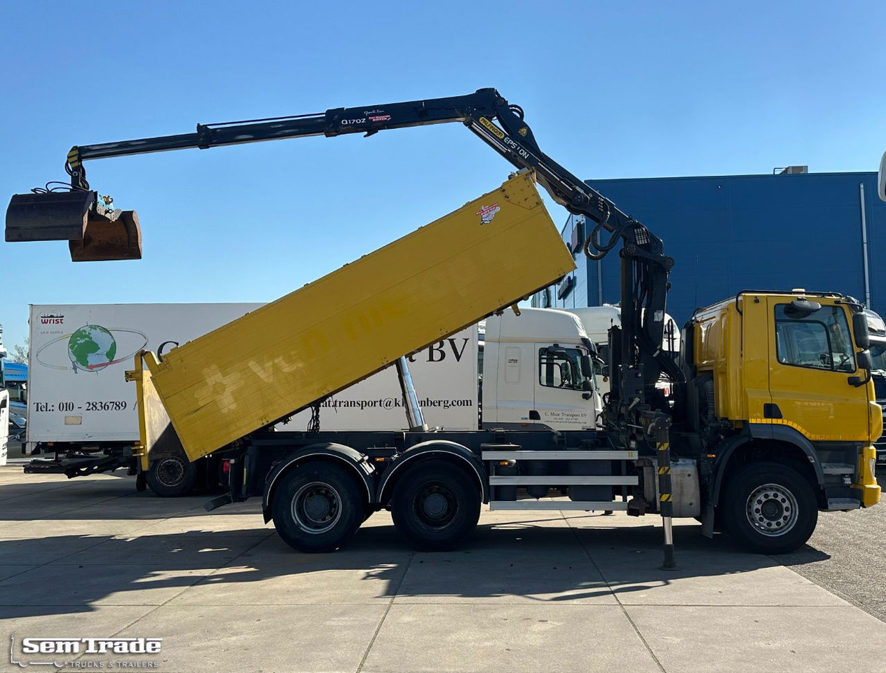 DAF CF 410 FAT 6X4 188.000 KM Palfinger 17 TON/Meter Kraan 2 Zijdige Ruizeveld K - Камион со кран: слика 4 DAF CF 410 FAT 6X4 188.000 KM Palfinger 17 TON/Meter Kraan 2 Zijdige Ruizeveld K - Камион со кран: слика 4
