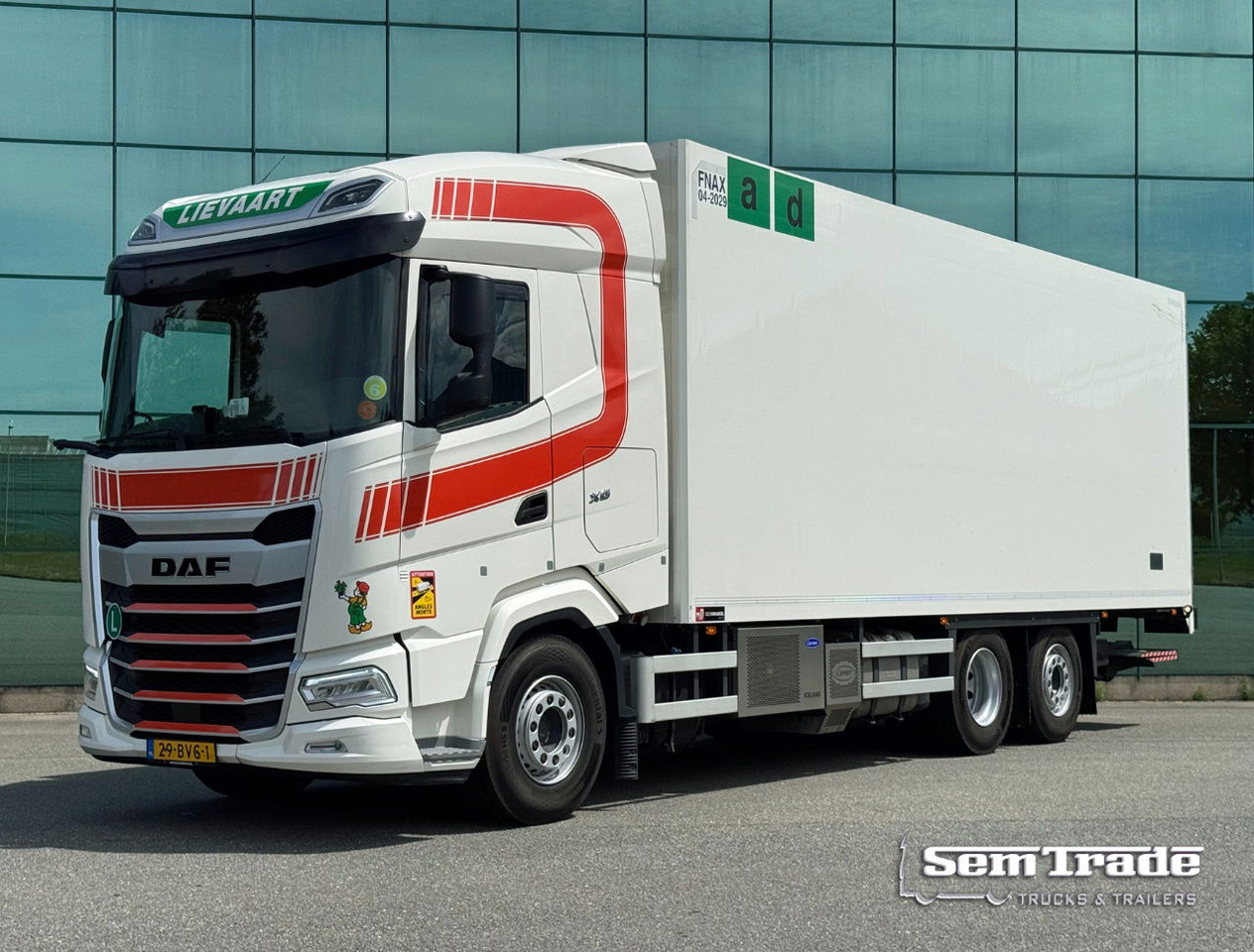 DAF XF 480 FAR 475.000 KM Carrier TRS Iceland 815 x 250 x 275 CM Inside Tail Lift NL Truck - Камион ладилник: слика 1 DAF XF 480 FAR 475.000 KM Carrier TRS Iceland 815 x 250 x 275 CM Inside Tail Lift NL Truck - Камион ладилник: слика 1