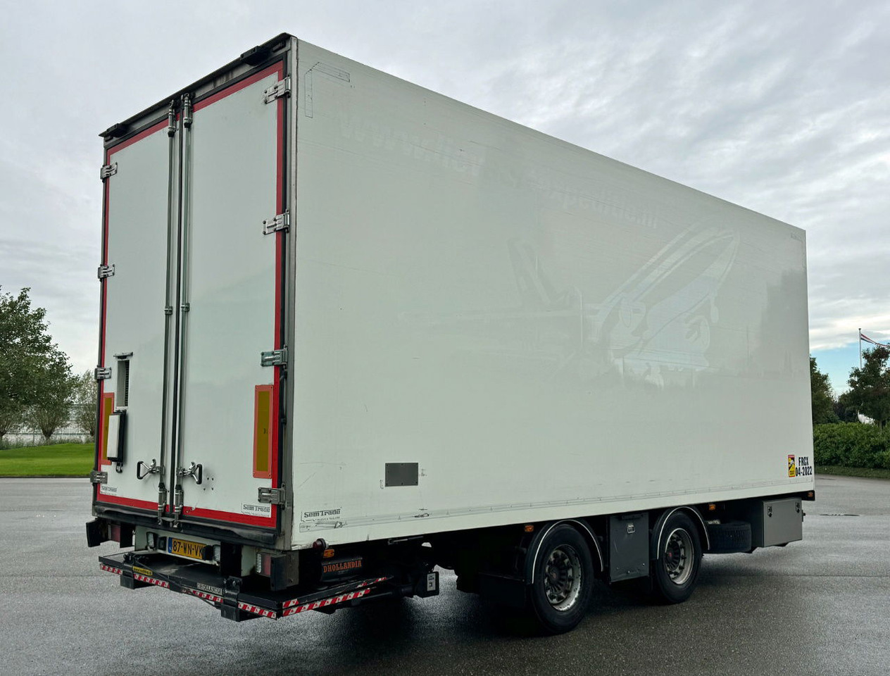 DRACO MZS 218 Wipkar 750 x 250 x 290 CM Inside Tail Lift 2021 TRS Iceland TOP Condition NL Trailertrailer - Приколка сандучар: слика 5 DRACO MZS 218 Wipkar 750 x 250 x 290 CM Inside Tail Lift 2021 TRS Iceland TOP Condition NL Trailertrailer - Приколка сандучар: слика 5