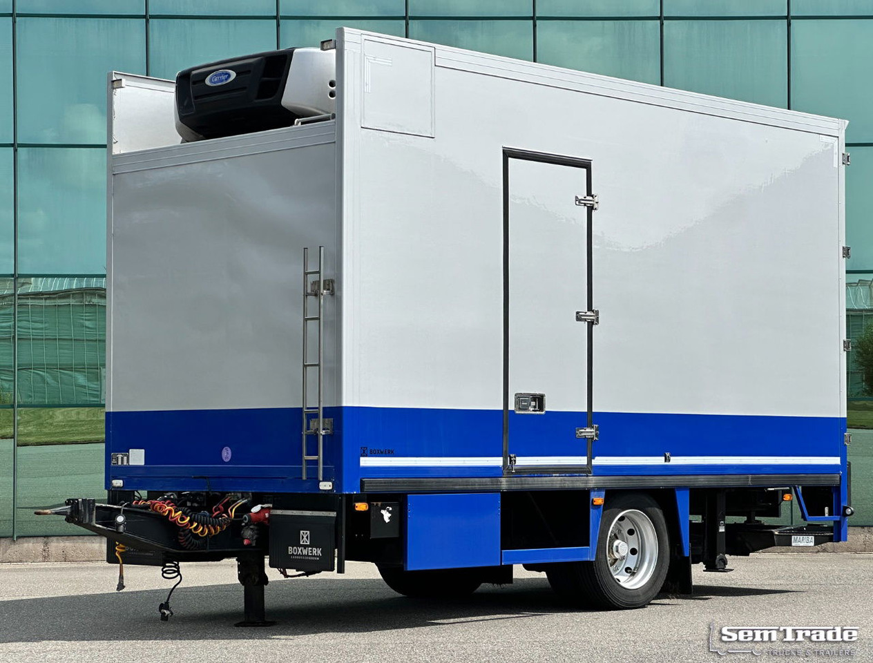 Floor Flma-10 Carrier Cooling 2X Side Door Tail Lift Disc Brakes Holland-Trailer - Приколка ладилник: слика 1 Floor Flma-10 Carrier Cooling 2X Side Door Tail Lift Disc Brakes Holland-Trailer - Приколка ладилник: слика 1