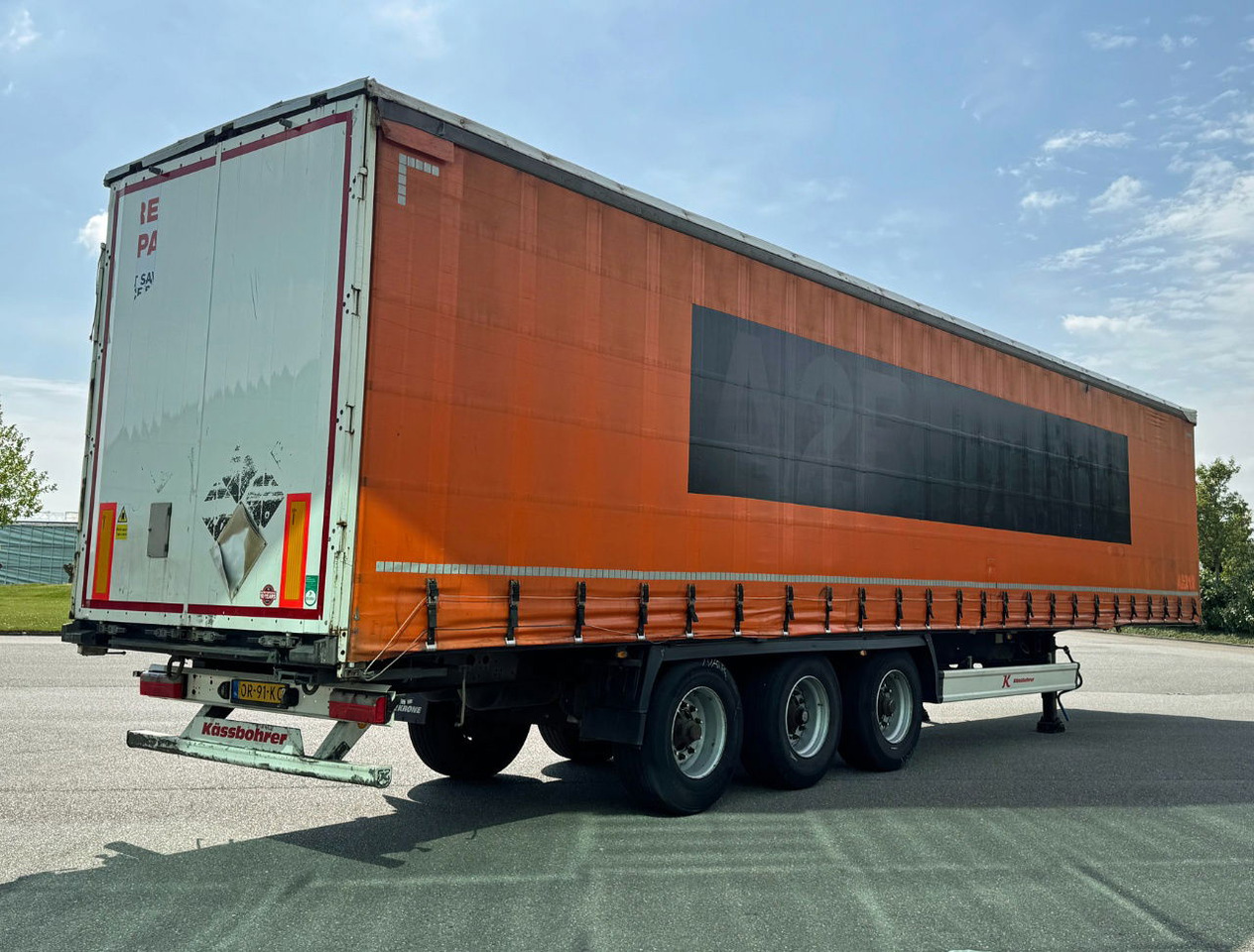 KAESSBOHRER Maxima Drum Brakes Sliding Roof NO Rust Galvanised Chassis TOP Condi - Полуприколка со церада: слика 5 KAESSBOHRER Maxima Drum Brakes Sliding Roof NO Rust Galvanised Chassis TOP Condi - Полуприколка со церада: слика 5