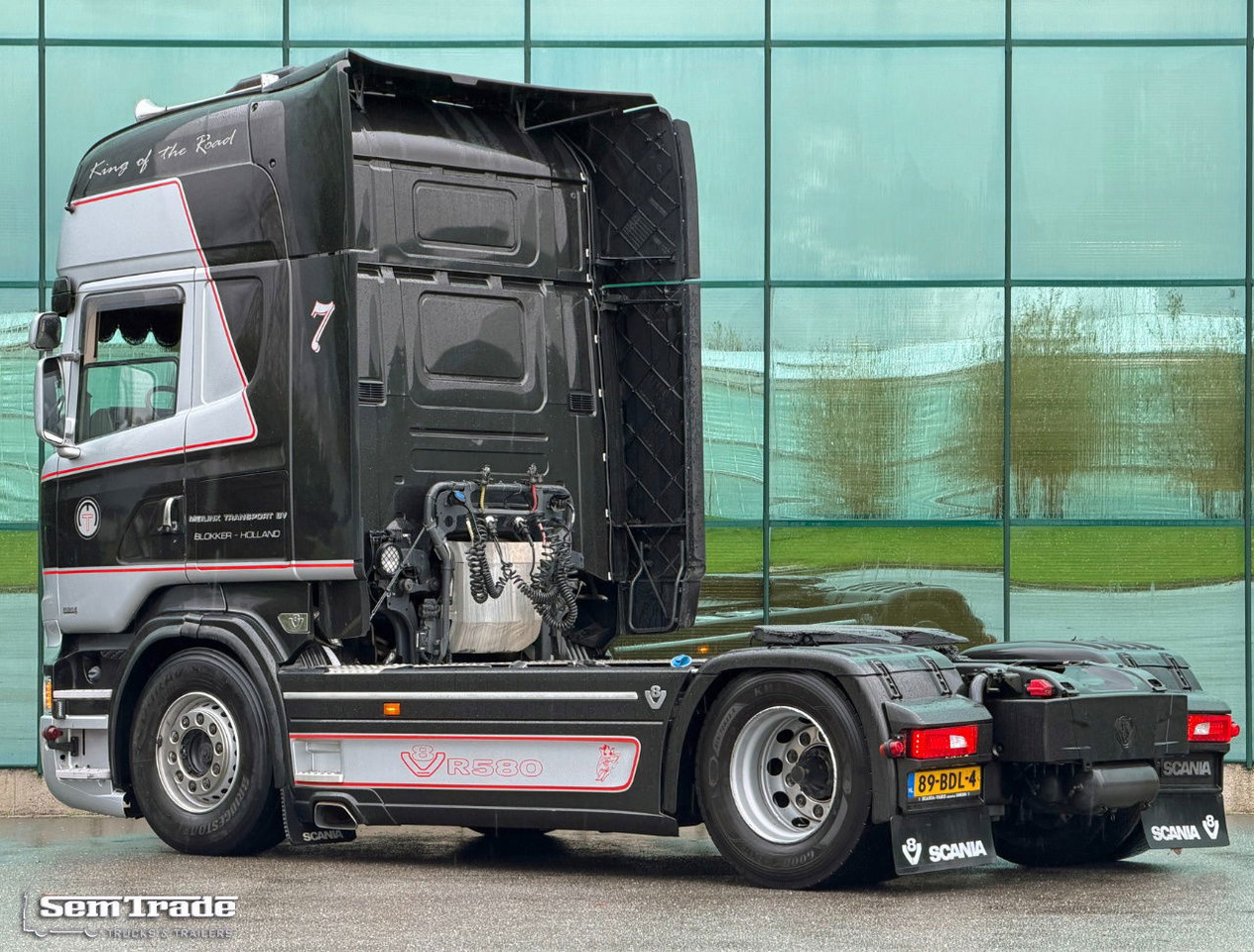 Scania R580 Topline Full AIR Retarder 2X Tanks Full Option King Super Condition Holland-Truck - Камион влекач: слика 3 Scania R580 Topline Full AIR Retarder 2X Tanks Full Option King Super Condition Holland-Truck - Камион влекач: слика 3