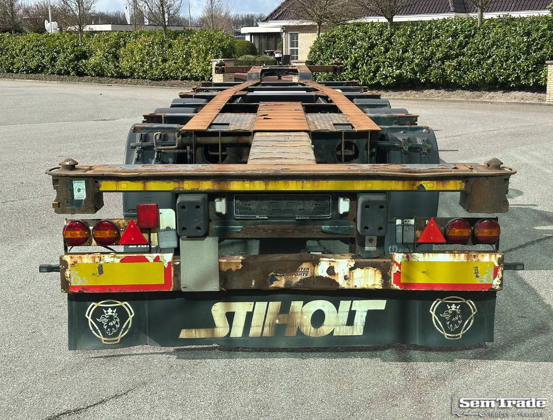 Krone SD Back Slider Lift Axle Carrier Genset 4063 Hours - Транспортер на контејнер/ Полуприколка со променливо тело: слика 4 Krone SD Back Slider Lift Axle Carrier Genset 4063 Hours - Транспортер на контејнер/ Полуприколка со променливо тело: слика 4